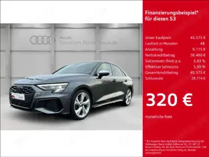 Audi S3 Limousine 2.0 TFSI quattro S tronic  Navi Digitale