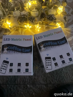 LED Matrix Panels mit Fernbedienung