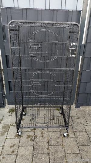 Großer Metallkäfig Käfig für Nager Degus Ratten Vögel