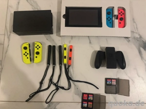 Nintendo Switch blau rot 