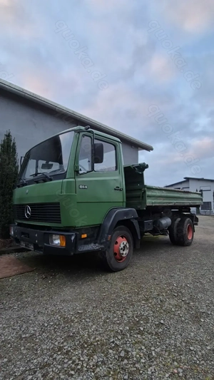Mercedes Benz 814 K Dreiseitenkipper TOP grüne Plakette