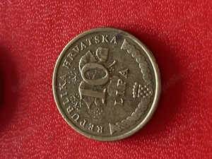 Münze Münzen Umlaufmünze Kroatien 10 Lipa 2017