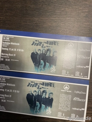 2x The Cure Tickets - Parkbühne Wuhlheide 12.07.25