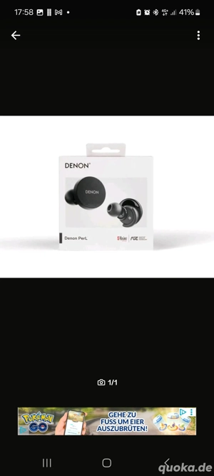Bluetooth Kopfhörer Denon Perl In Ear