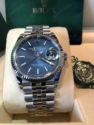 Rolex Datejust Ref. 126234, neu u. ungetragen, lc 100 Bild 3