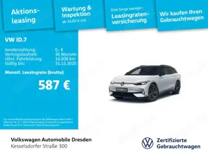 Volkswagen ID.7 Tourer GTX Pano AHZV Kamera HUD ACC