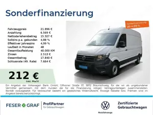 Volkswagen Crafter 2.0TDI Kasten MR Hochdach Luft-Standheizung