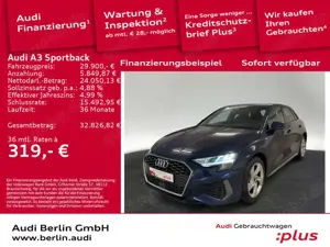 Audi A3 S line 40 TFSI e S tr. LED NAVI VIR