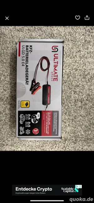  KFZ-Batterieladegerät ULGD 5.0 E4   NEU & OVP