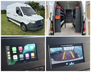 Mercedes-Benz Sprinter 214 CDI FWD L2H2 MBUX Regale Würth Kamera
