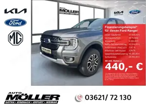 Ford Ranger 2.0L Limited DoKa 4x4 AHK 360°Kamera Klimaautomati