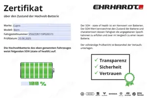 CUPRA Born 60 kwh Edition Dynamic PANO*WÄRMEPU*NAVI*LED*AC... Bild 2