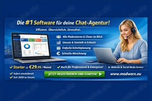 Verwaltungssoftware für deine Chat-Agentur
