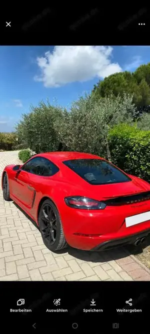 Porsche Cayman S PDK, Sport Chrono, PSE, PASM, 20 Zoll, Vollleder Bild 4
