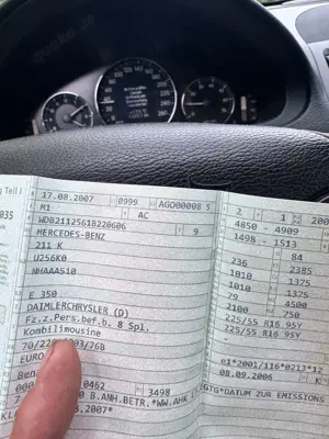 Mercedes-Benz E 350 E 350 T-Modell ELEGANCE Elegance/Leder/Automatic Bild 2