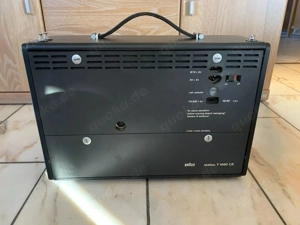 Braun station T 1000 CD schwarz Weltempfänger Bild 5