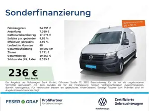 Volkswagen Crafter 2.0TDI Kasten LR Rückfahrkamera Klimaanlage