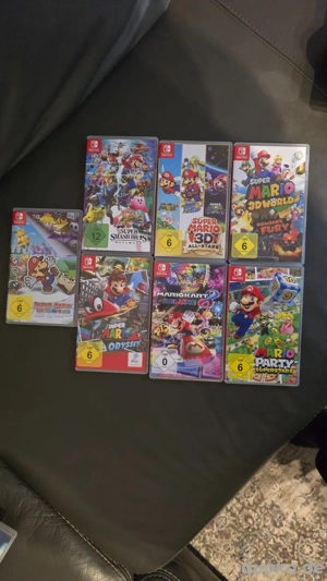 sammlung nintendo switch 1 spiel neue 7 Mario 