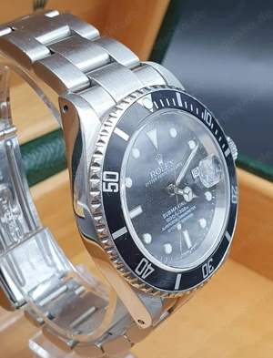 rolex submariner 16610 date stahl box und papiere full set 2003