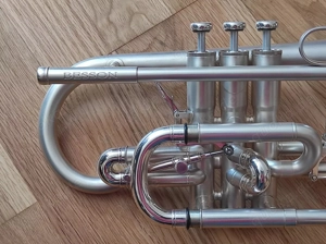 B Kornett Besson Sovereign 180th Anniversary matt versilbert Limited Edition