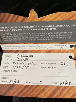 PRS Custom 22