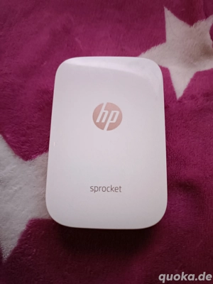 HP sprocket mobiler Photo Drucker 