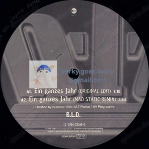 Bürger Lars Dietrich - Ein Ganzes Jahr 1998 12" Vinyl Hip Hop, Pop Rap Bild 4