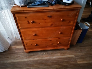 Kommode, Kiefer mit Schubladen 