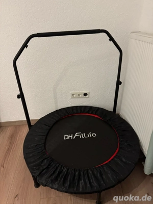 Fitnesstrampolin Indoor Trampolin klappbar 40 Zoll