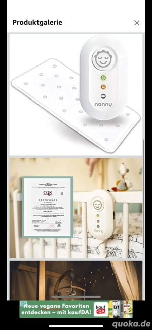 überwachung der atmung nanny 