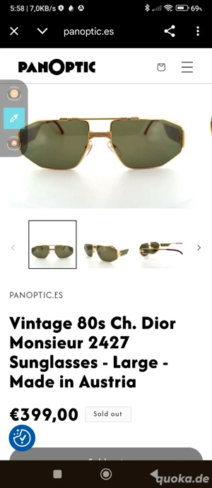 Dior Monsieur Original 80s neuwertig 