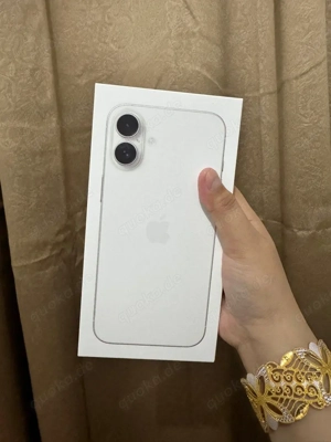 iphone 16 Plus 256gb White BRAND NEU versiegelte Box und nicht aktiviert,  1 Jahr Apple Garantie