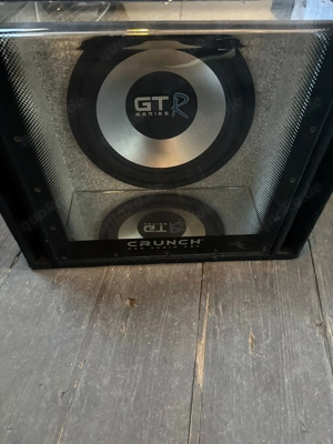 Crunch Car-HiFi Set: Subwoofer GTR 400 + Endstufe VDR 4500