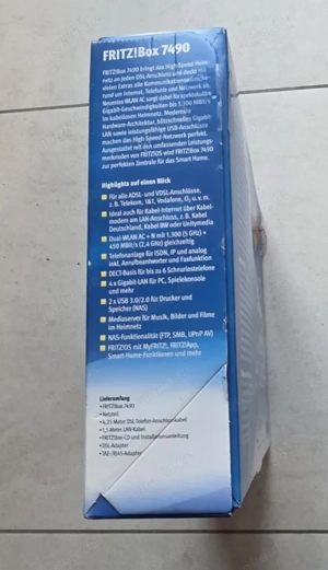 Verkaufe Router Fritz!Box 7490
