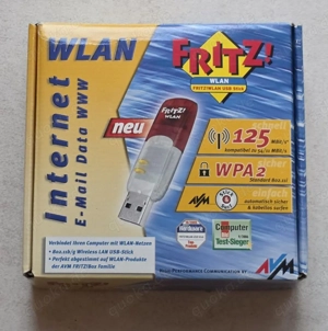 Vekaufe 2 Stück Fritz!Wlan USB 1.1 Bild 2