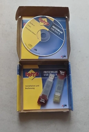 Vekaufe 2 Stück Fritz!Wlan N USB 