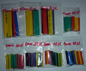 Schrumpfschlauch Set Sortiment neu