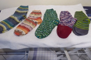 Unisex Schur Wollsocken  selbstgestrickt        5  Paar