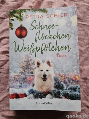 Buch Weihnachtsroman "Schneeflöckchen, Weißpfötchen" von Petra Schier