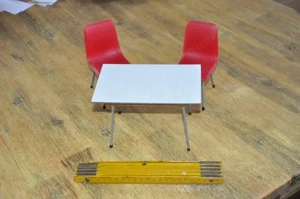 Puppenhaus Möbel aus den 1970 igern Küche