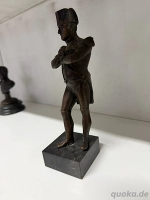 Antike Napoleon Figur - Spelter Zinkguss Um  1900