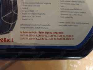 Schneeketten -Lescars-, gut erhalten, günstig abzugeben