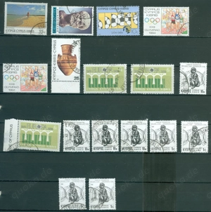 Zypern gestempelte verschiedene Briefmarken wie auf den Bildern zu sehen Bild 2