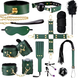 12er Bondage Set Bett Fesselset