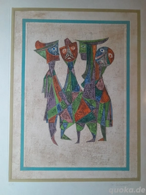 Alfred Finsterer - Elmint - Kunstdruck   Radierung sig. e.a.