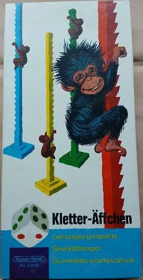 Gesellschaftsspiel  Kinderspiel  Würfelspiel  Spear-Spiel Nr. 20040 Kletter-Äffchen 