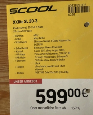 Kinderfahrrad 20 Zoll *Top Zustand* NP 599  Bild 8