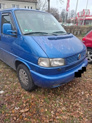 VW T4 komplette lange Front in W5Y in 15" - Unfallreparatur technoblau