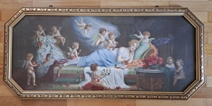 Altes Schlafzimmerbild