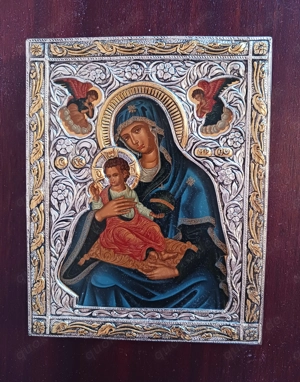 Madonna mit Kind -byzantische Ikone-